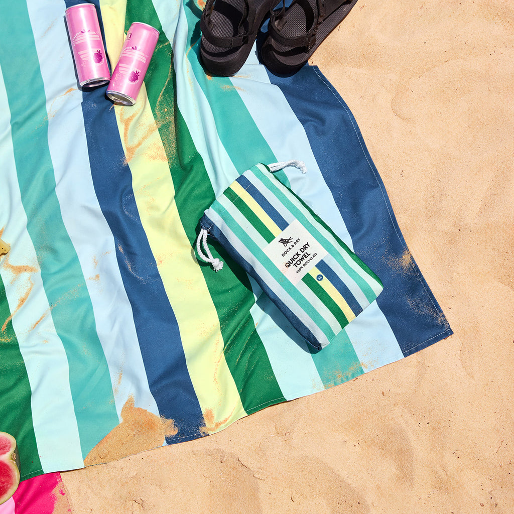 Dock & Bay - Quick Dry Towel - Cool Lagoon