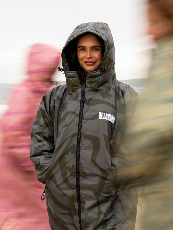 Beachbum "Brobe" - Olive Green (Coral Collection)