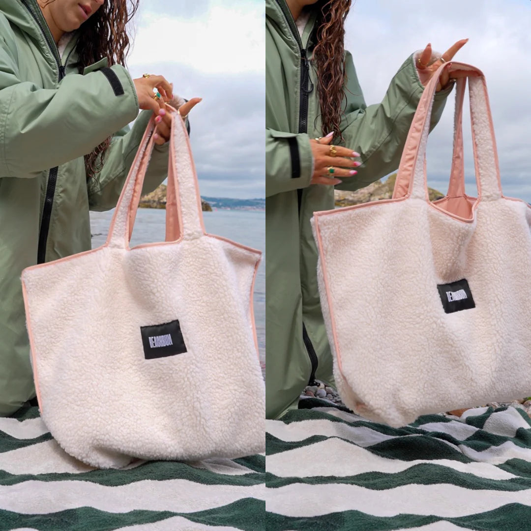Beachbum Tote Bag - Pink