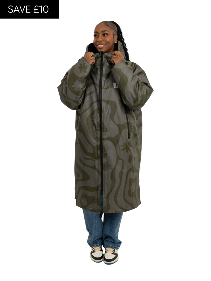 Beachbum "Brobe" - Olive Green (Coral Collection)