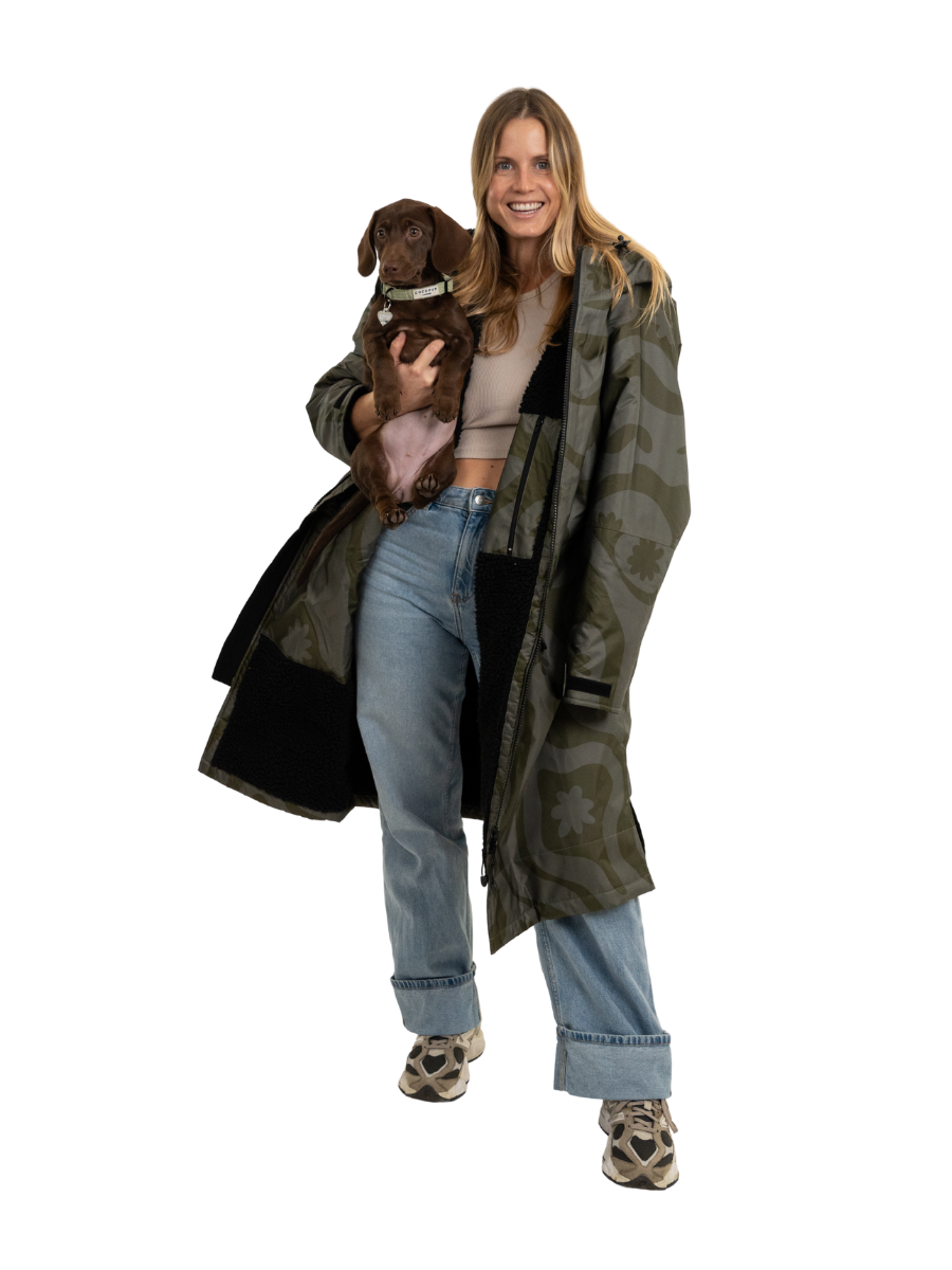 Beachbum "Brobe" - Olive Green (Coral Collection)