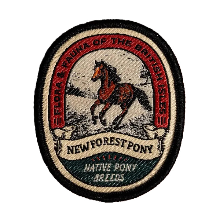 The Adventure Patch Company - 'New Forest Pony' Iron on Patch