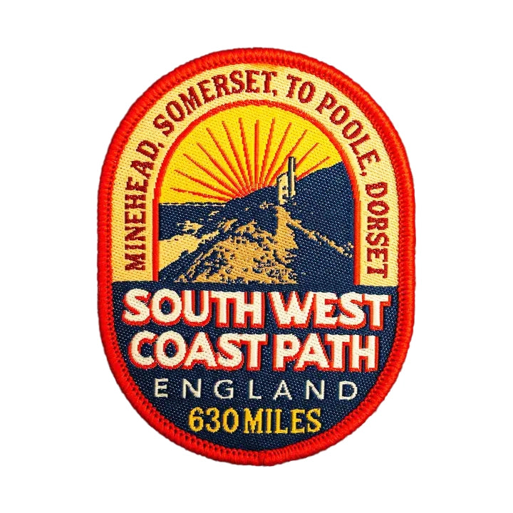 The Adventure Patch Company - 'South West Coast Path' Iron on Patch