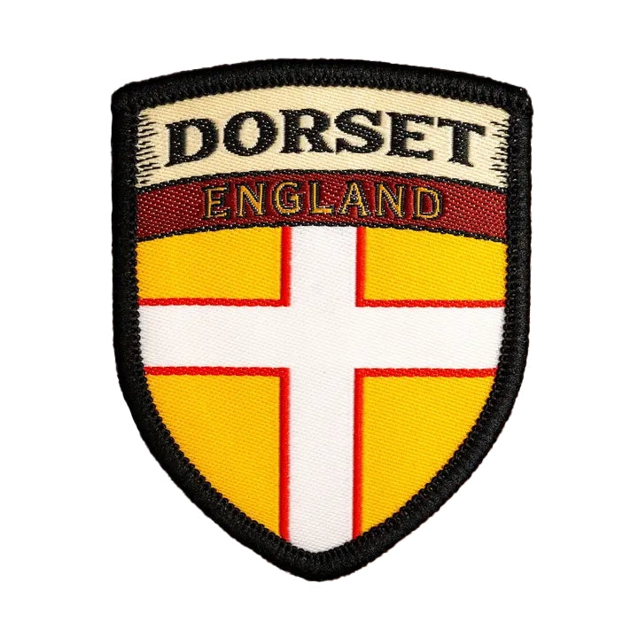 The Adventure Patch Company - 'Dorset County Flag' Iron on Patch