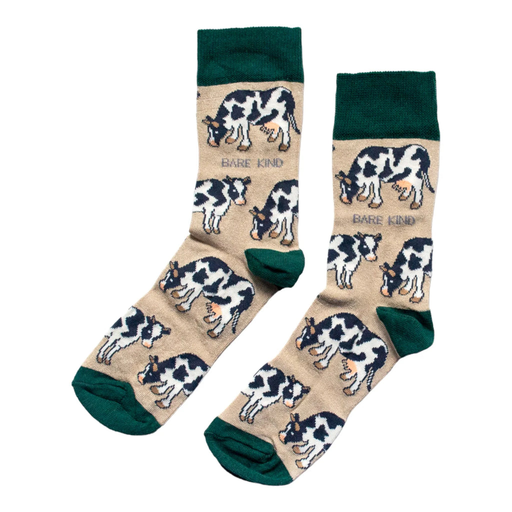 Bare Kind Socks - Cows