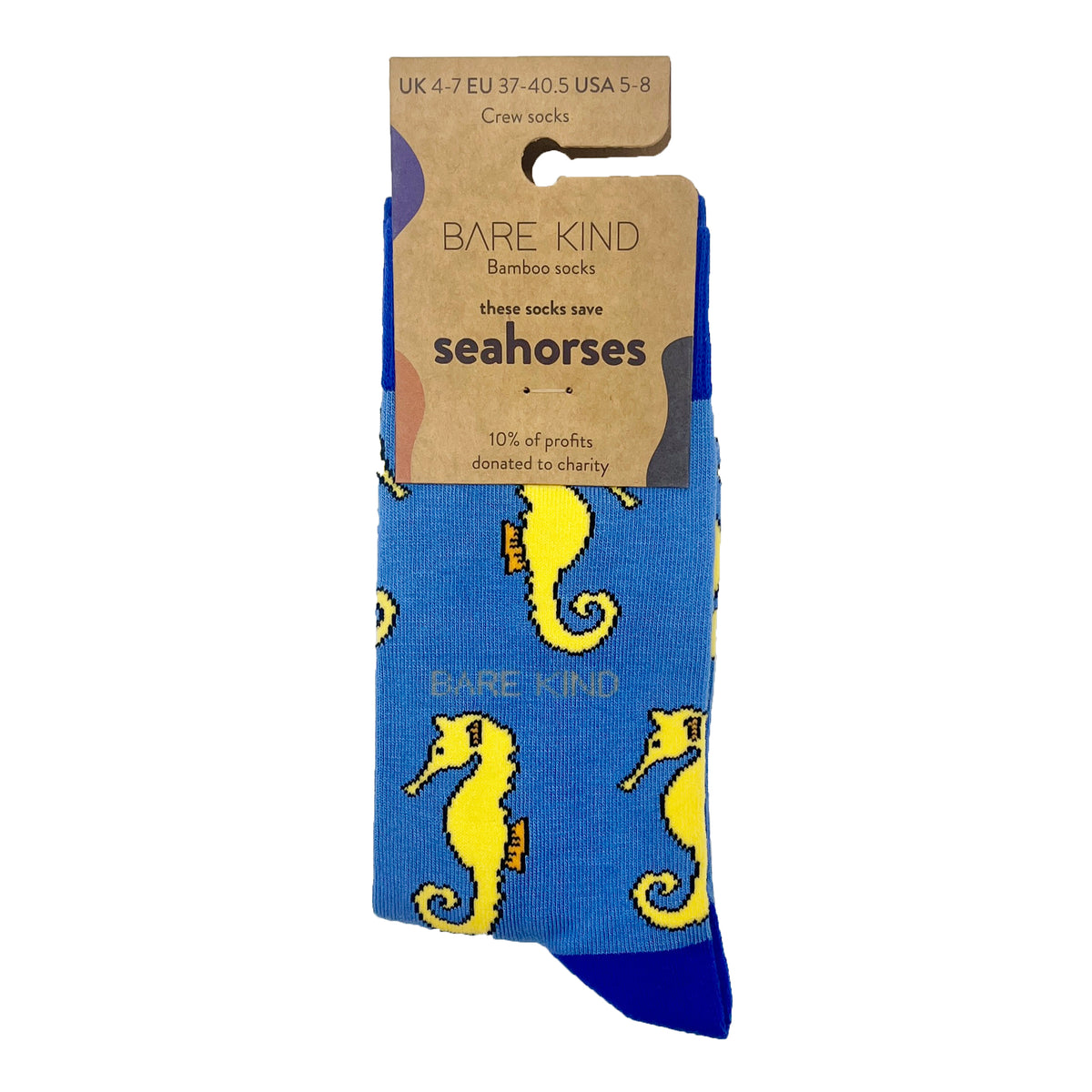 Bare Kind Socks - Seahorses