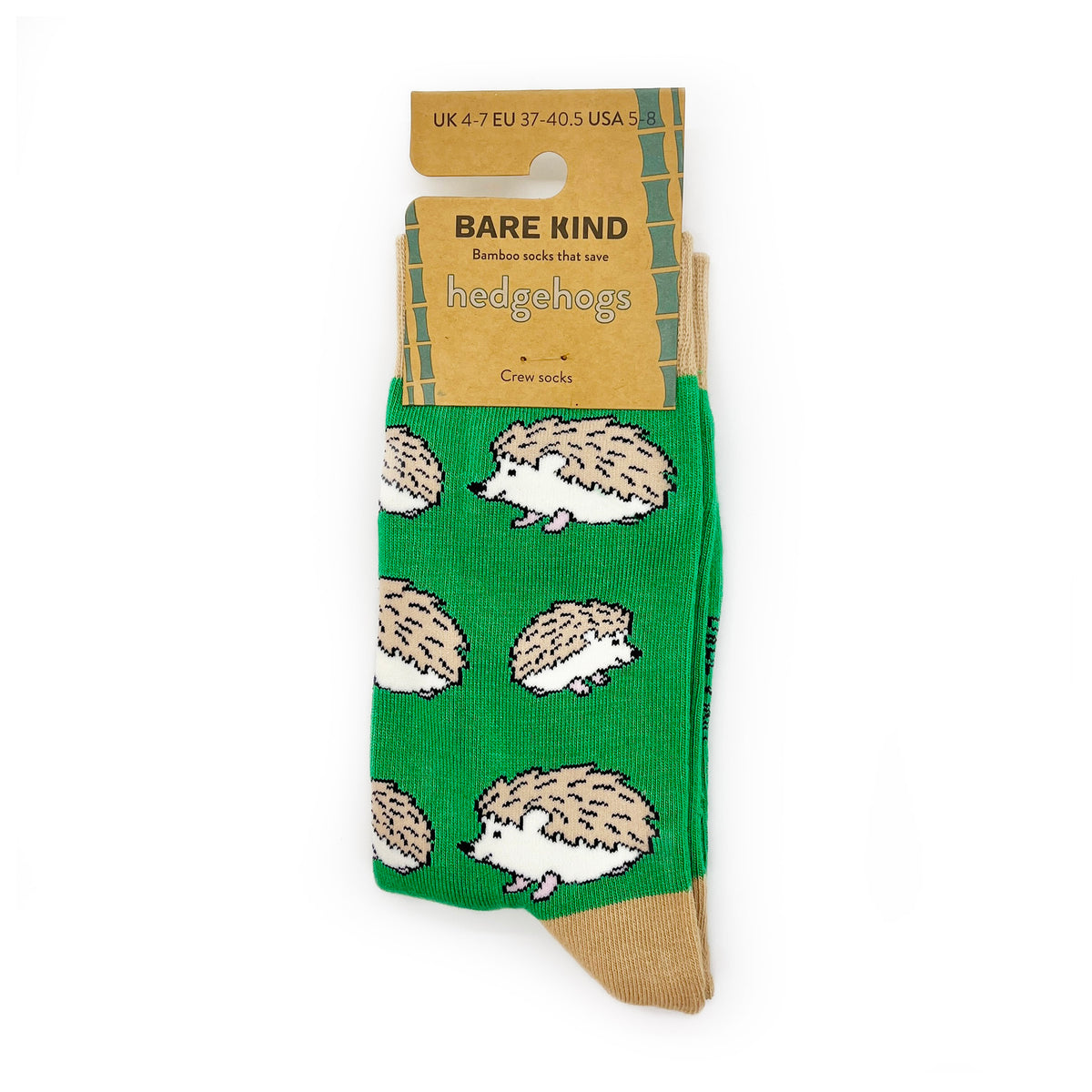 Bare Kind Socks - Hedgehogs