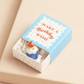 Lisa Angel - Tiny Matchbox Ceramic Token - Birthday Cake