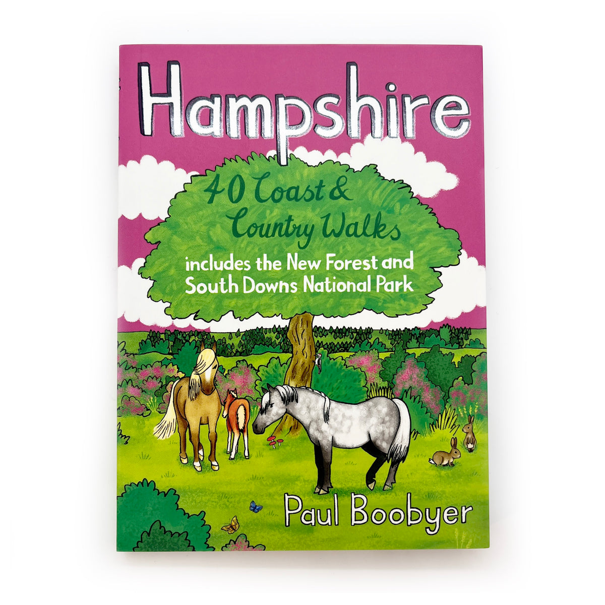 Hampshire: 40 Coast and Country Walks - Book