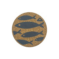 Cork Coasters - Fish