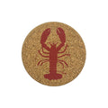 Cork Coasters - Lobster