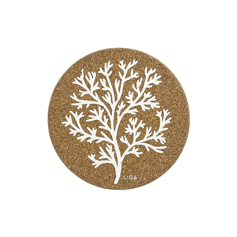 Cork Coasters - Seaweed