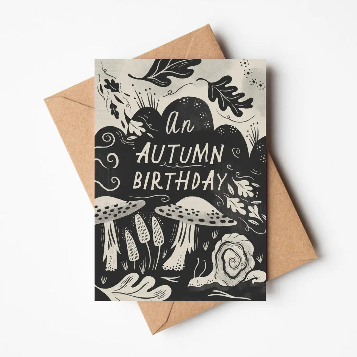 Lauren Marina - 'An Autumn Birthday' Greetings Card