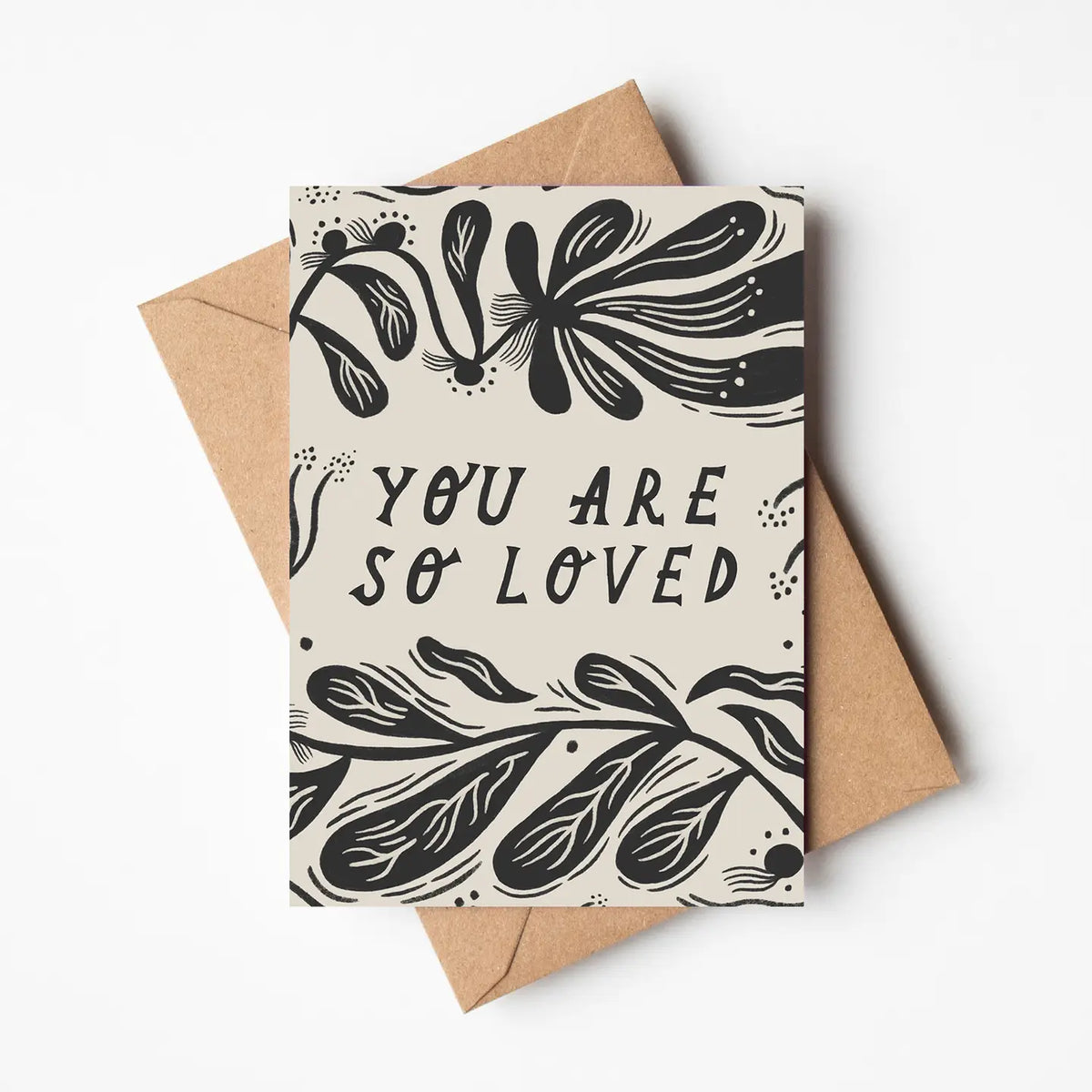 Lauren Marina - 'You Are So Loved' Greetings Card