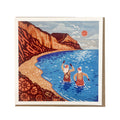 Natasha Robinson - "Swimmers" Greetings Card