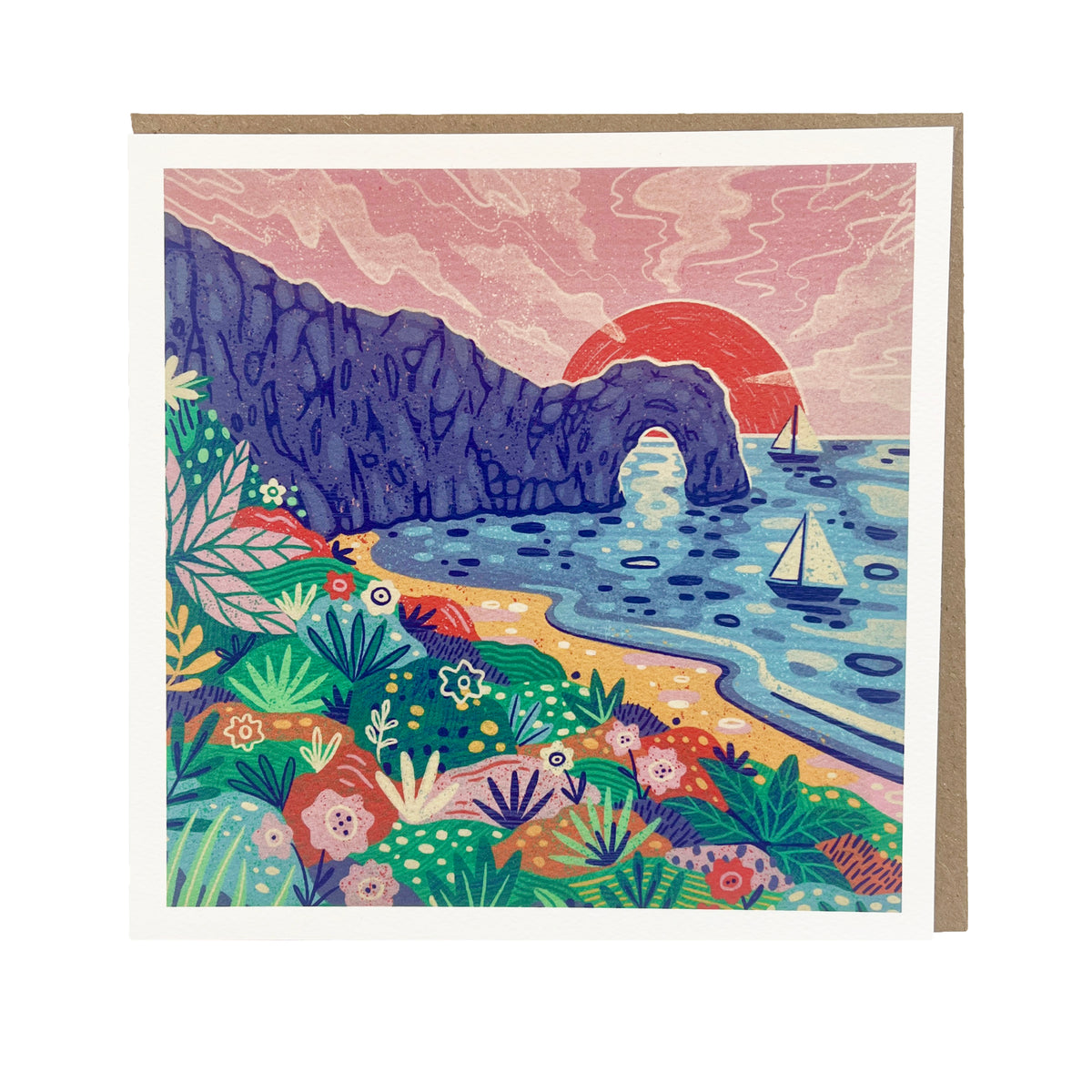 Natasha Robinson - "Durdle Door" Greetings Card