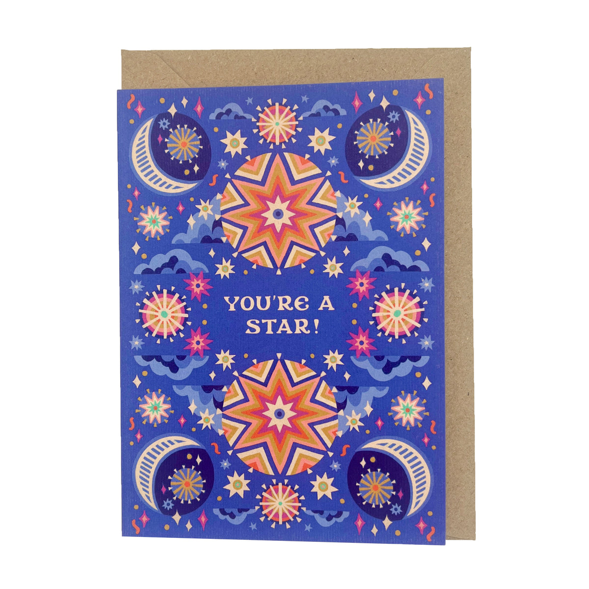 Natasha Robinson - "You're A Star" A6 Greetings Card