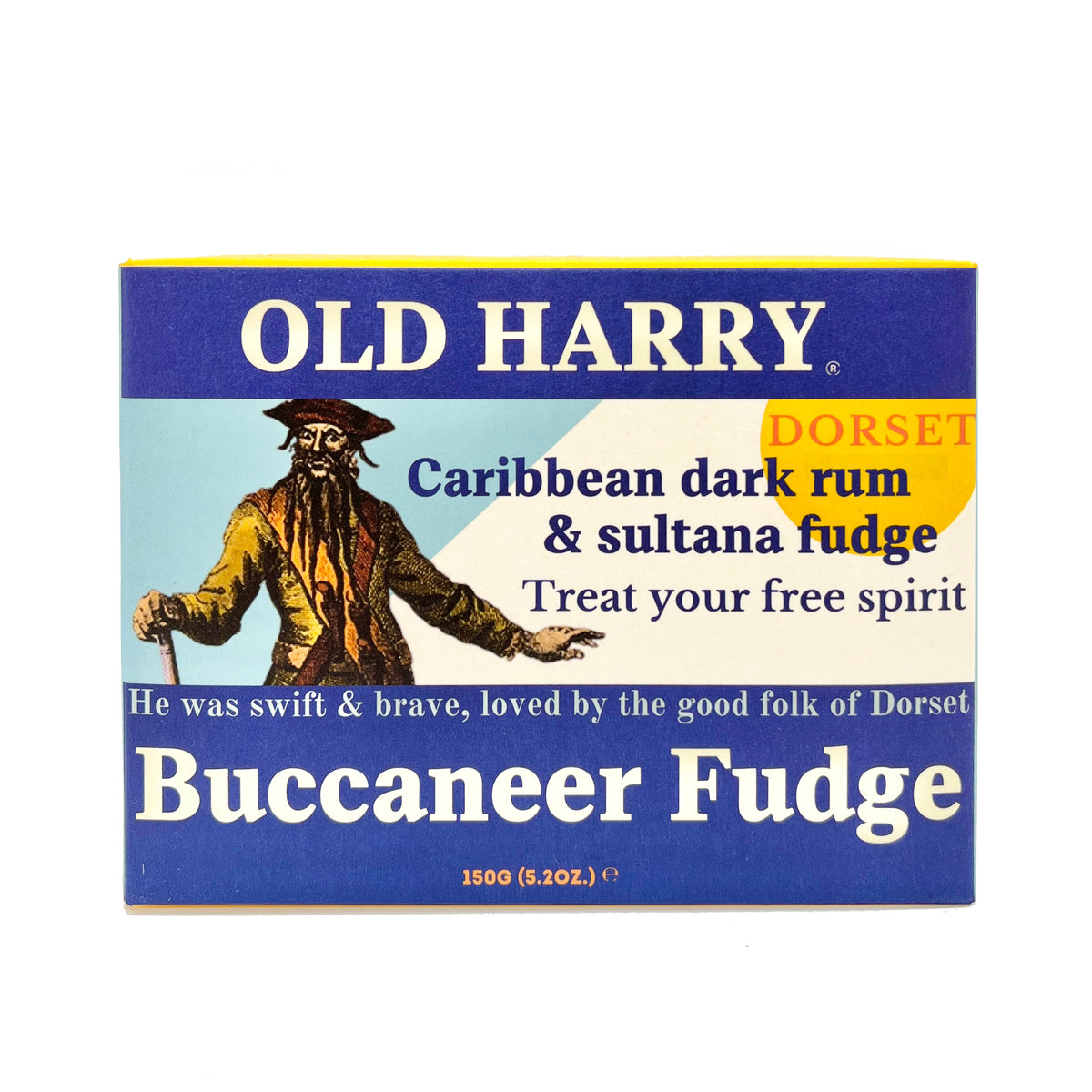 Dorset Chocolate 'Old Harry Bucaneer' Fudge - 150g