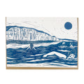 Prints by the Bay - "Swim the Bay" Greetings Card