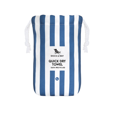 Dock & Bay - Quick Dry Towel - Whitsunday Blue