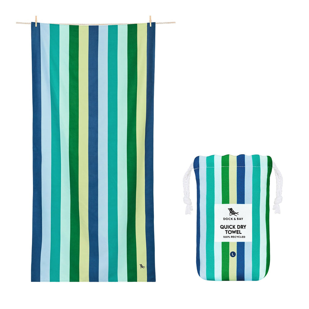 Dock & Bay - Quick Dry Towel - Cool Lagoon