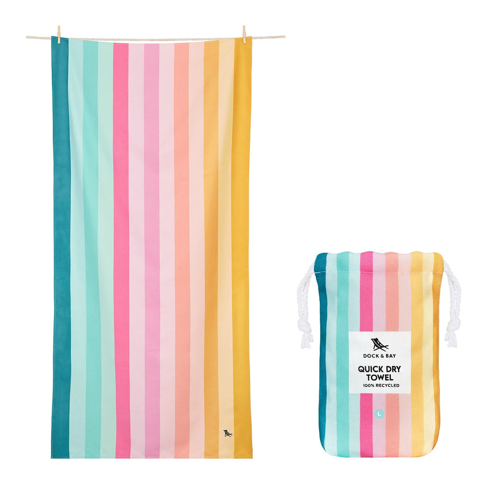 Dock & Bay - Quick Dry Towel - Coastal Candy