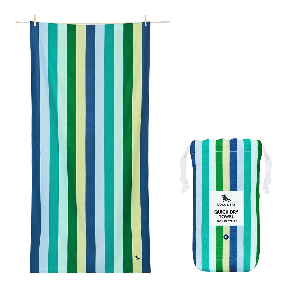 Dock & Bay - Quick Dry Towel - Cool Lagoon