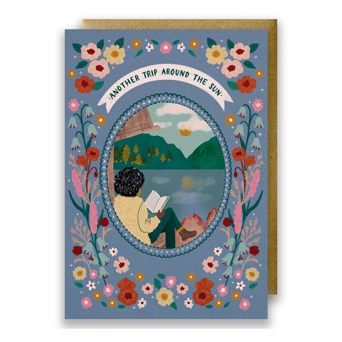 Jessie Maeve - 'Another Trip Round the Sun' A6 Greetings Card