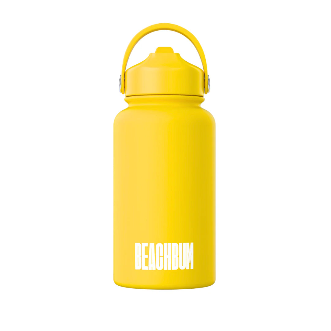 Beachbum Water Bottle - Yellow