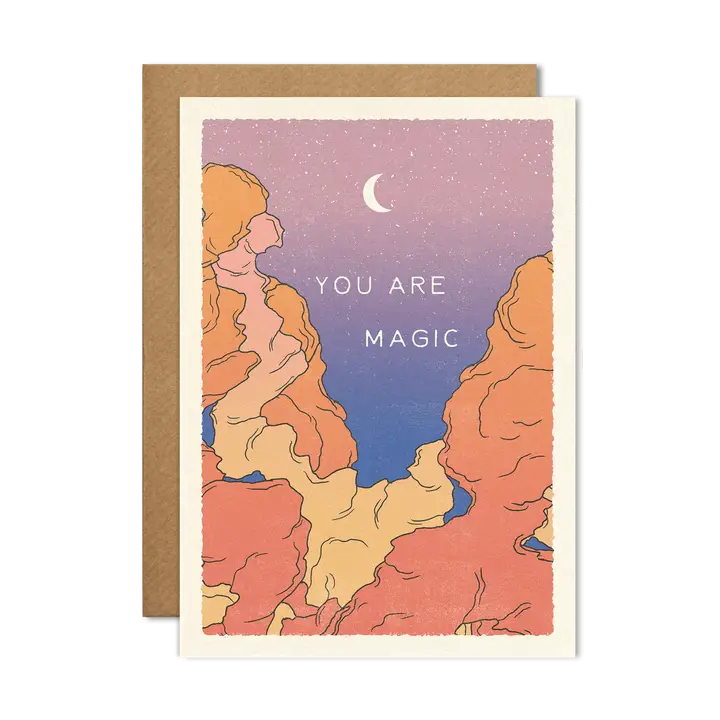 Cai & Jo - 'You Are Magic' Greetings Card
