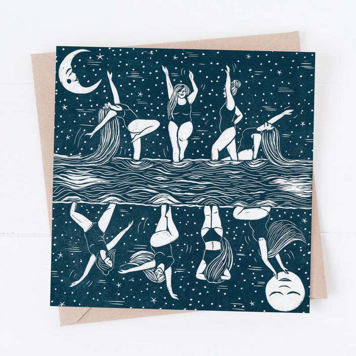 Prints by the Bay - "Celestial Bodies" Greetings Card