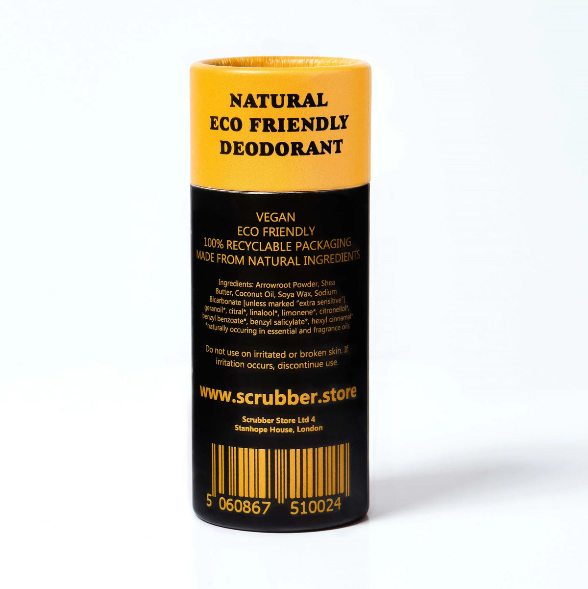 Scrubber - Earl Grey & Jasmine Deodorant Stick
