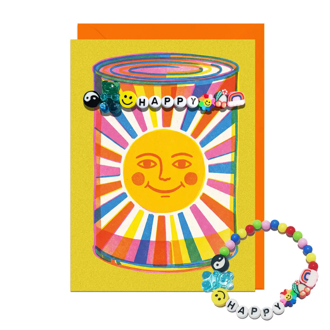 Jolly Awesome - 'Jar of Sunshine' A6 Bracelet Greetings Card