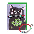 Jolly Awesome - 'Lucky to Have You' A6 Bracelet Greetings Card