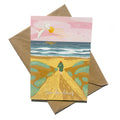Onneke - 'Over the Dunes' A6 Greetings Card