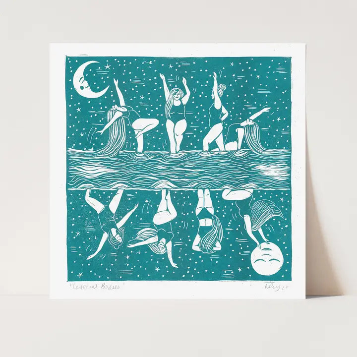 Prints by the Bay - 'Celestial Bodies' Riso Print