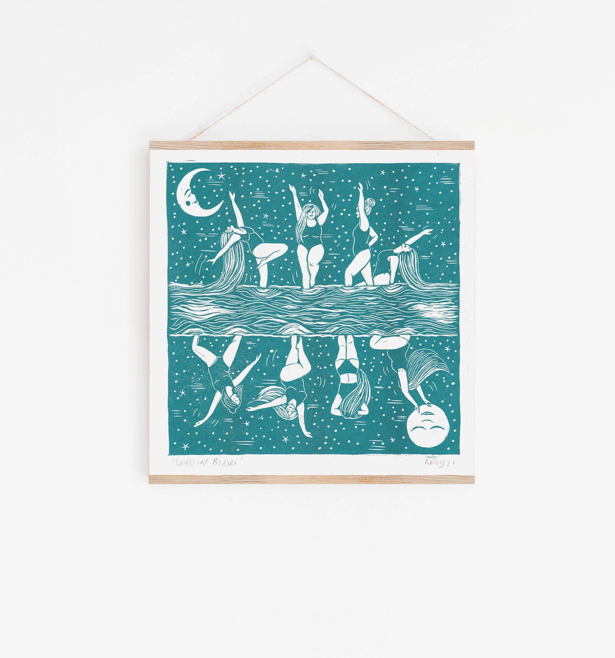 Prints by the Bay - 'Celestial Bodies' Riso Print