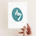 Prints by the Bay - 'Little One' A5 Riso Print