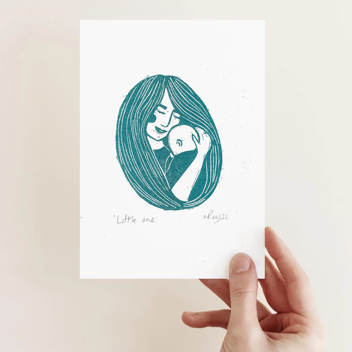 Prints by the Bay - 'Little One' A5 Riso Print