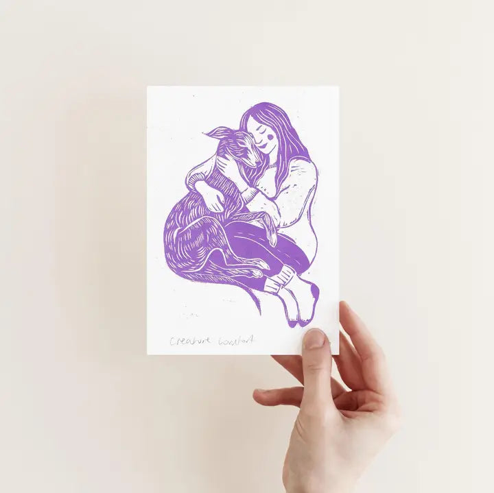Prints by the Bay - 'Creature Comforts' A5 Riso Print