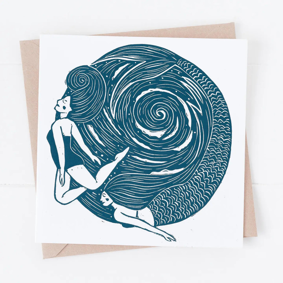 Prints by the Bay - "Sirens Song" Greetings Card