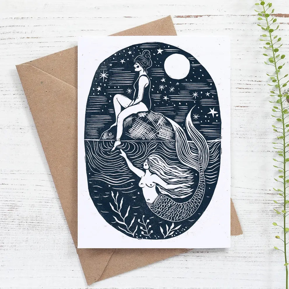 Prints by the Bay - "Trick of the Light" Greetings Card