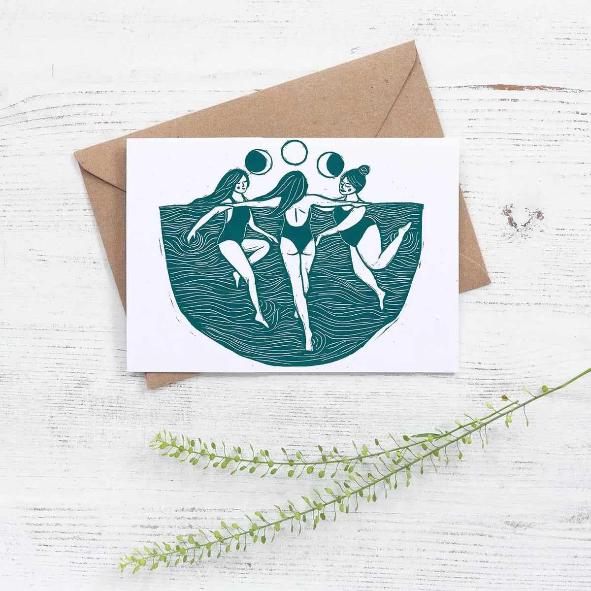 Prints by the Bay - "Women of the Water" Greetings Card