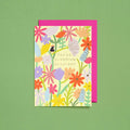 Little Black Cat - 'You're Blooming Brilliant' A6 Greetings Card